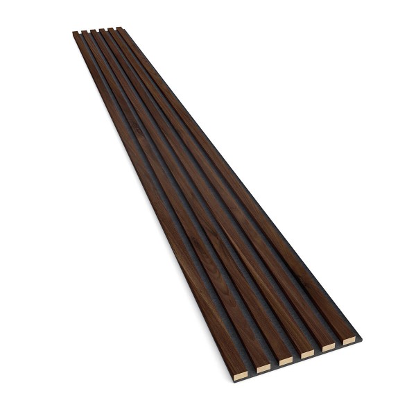 Pannello acustico - 275x30x2,5cm - Noce Alpino