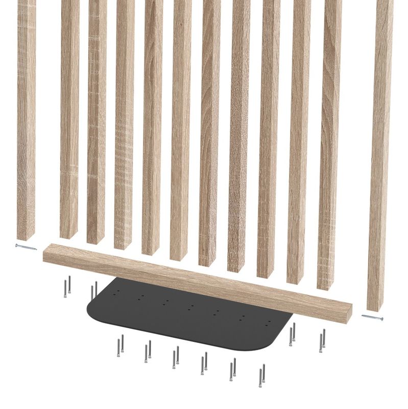 Parete Divisoria Mobile XL – Rovere Sonoma - immagine 6